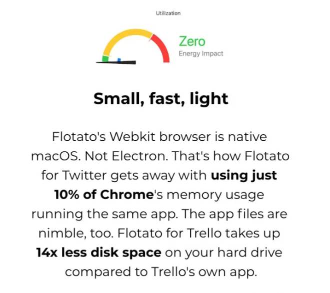 用 Flotato 制作 Mac 版的「小程序」