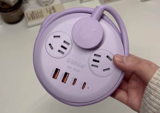 奥睿科电小包插排测评：小圆盘大能量，旅行充电的“全能选手”